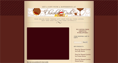 Desktop Screenshot of chocolate-circle.com